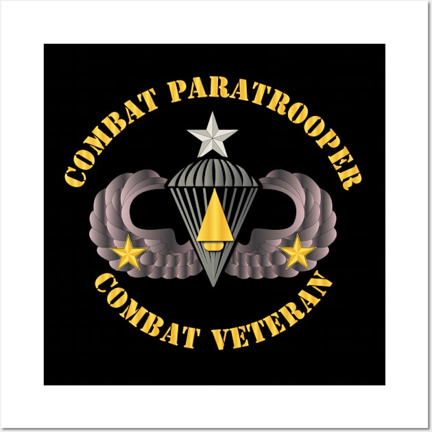 Army - Combat Paratrooper - Combat Veteran Wall Art by twix123844